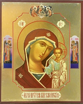 Икона на оргалите "Образ Пресвятой Богородицы Казанская"